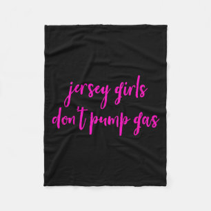 Lustige Frauen aus New Jersey, Jersey-Mädchen pump Fleecedecke