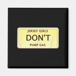 Lustige Frauen aus New Jersey New Jersey Mädchen p Magnet