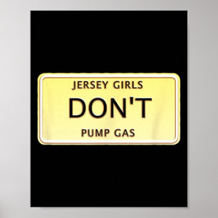 Lustige Frauen aus New Jersey New Jersey Mädchen p Poster