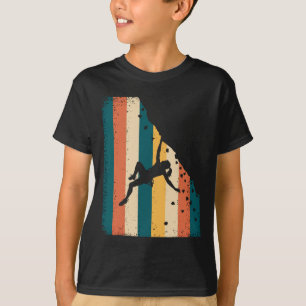 Lustige Frauen Klettern Frauen Mädchen Kletterin B T-Shirt