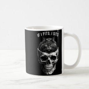 Lustige Frauen Wenn es passt, sitze ich schwarzer  Kaffeetasse