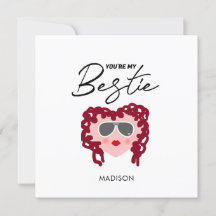 Lustige Freundschaft Rosa Herz Beste Freundin Pers
