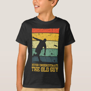 Lustige Frisbee-Kunst für Männer Frauen Flying Dis T-Shirt