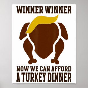 Lustige Frohe Thanksgiving Trump Tees Uni-Erwachse Poster