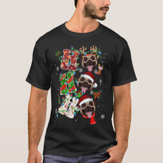 Lustige Fröhliche Dogmen Mops Hunde Liebhaber Weih T-Shirt