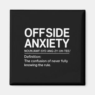 Lustige Fußball-Definition Fußballspieler Trainer  Magnet