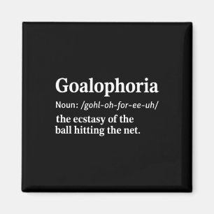 Lustige Fußball-Definition Fußballspieler Trainer  Magnet