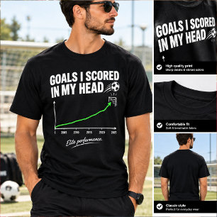Lustige Fußball-Grafik T-Shirt