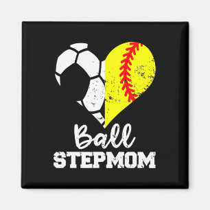 Lustige Fußball-Stiefmutter Softll Stiefmutter Magnet