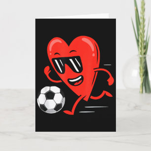 Lustige Fußball Valentinstag Herz Jungen Männer Sp Karte
