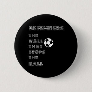 Lustige Fußball-Zitate - Verteidigerwall, der das Button