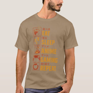 Lustige Gamer Anime Männer Boyseens Video Gaming g T-Shirt
