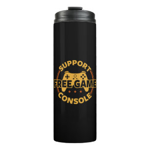 Lustige Gamer-Konsole Protest-Gaming Thermosbecher
