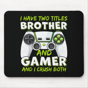 Lustige Gaming-Jungs Mädchen Männer Gamer Videospi Mousepad