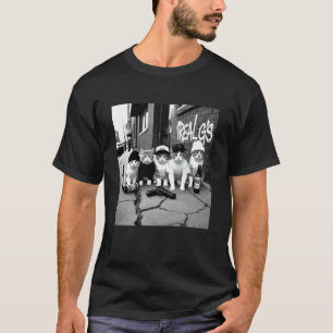 Lustige Gangster Katzen Männer Frauen Liebhaber Ka T-Shirt