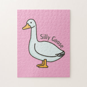 Lustige Gans, Gansliebhaber, Dumme Gans Puzzle
