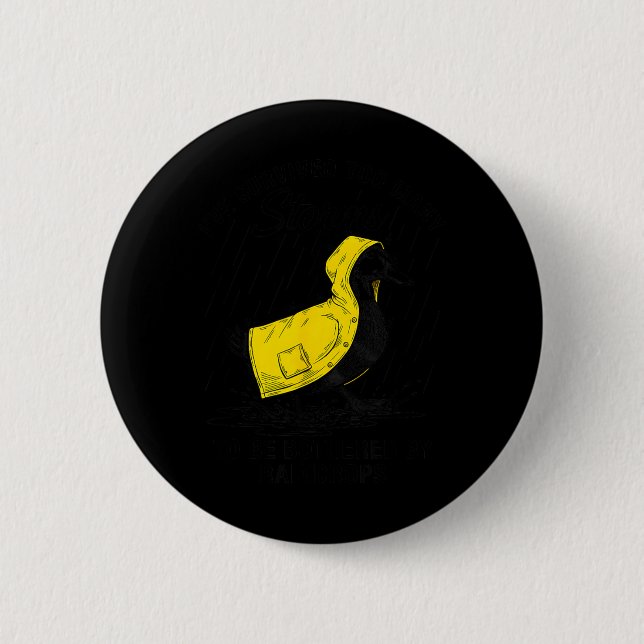 Lustige Gans - Motivation - Habe zu viele überlebt Button (Vorderseite)