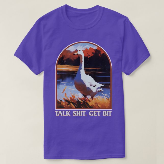 Lustige Gans T-Shirt (Design vorne)