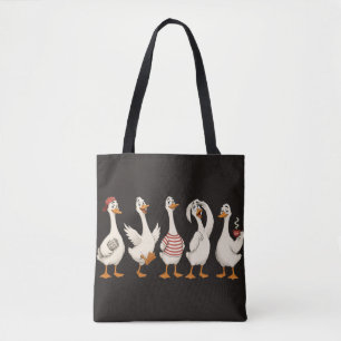 Lustige Gans Zeichensatz