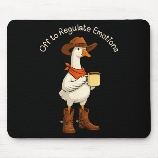 Lustige Gans zur Regulierung der Emotionen Psychis Mousepad