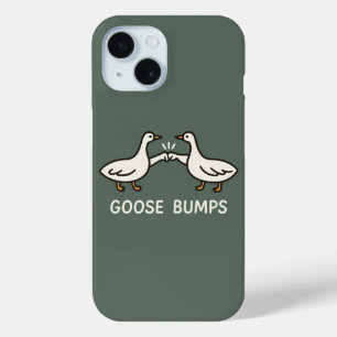 Lustige Gänsehaut Cartoon Fäuste stoßende Gänse Case-Mate iPhone Hülle