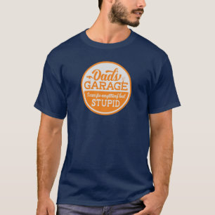 Lustige Garage des Vaters T-Shirt