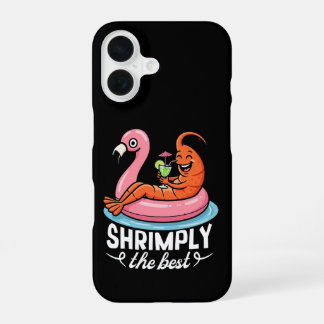 Lustige Garnelen Strandurlaub Meeresfrüchte Sommer iPhone 16 Hülle
