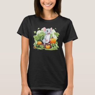 Lustige Gartengestaltung Kürbismaus für Gartenkräu T-Shirt