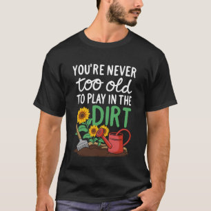 Lustige Gartenpflanzen Gärtner für Männer Frauen P T-Shirt