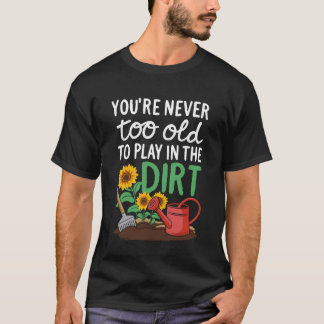 Lustige Gartenpflanzen Gärtner für Männer Frauen P T-Shirt
