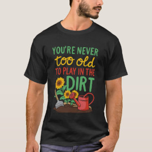 Lustige Gartenpflanzen Gärtner für Männer Frauen P T-Shirt