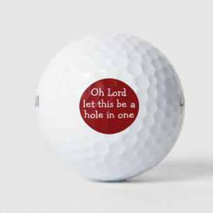 Lustige Gebets-Golfbälle Golfball