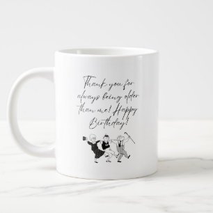 Lustige Geburtstagsgeschenke Für Freunde Und Gesch Jumbo-Tasse