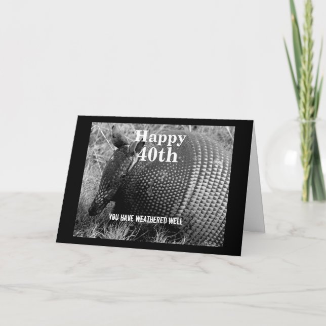 lustige Geburtstagskarte-Spaß Karte (Vorderseite)