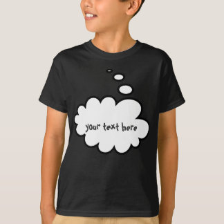 Lustige Gedanken-Blasen T-Shirt