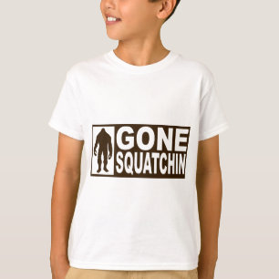Lustige GEGANGENE SQUATCHIN Shirt spezielle *BOBO*