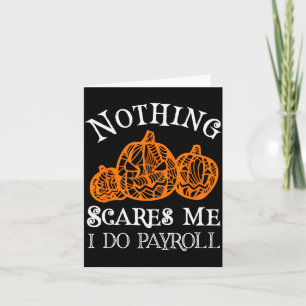 Lustige Gehaltsabrechnung Halloween Nichts Es Me G Karte