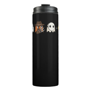 Lustige Geist-Parodie auf Halloween-Gamer Thermosbecher