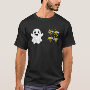 Lustige Geister Boo Bienen Halloween Boo 4 Bienen T-Shirt