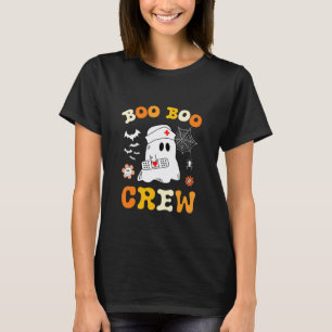 Lustige Geister Frauen Halloween Krankenschwester T-Shirt