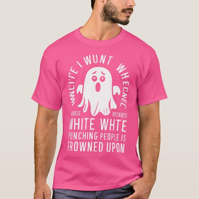 Lustige Geistjagd-Geisterjäger-Punch T-Shirt (Vorderseite)