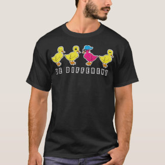 Lustige gelbe Enten, Sei anders , Tierhund Prin T-Shirt