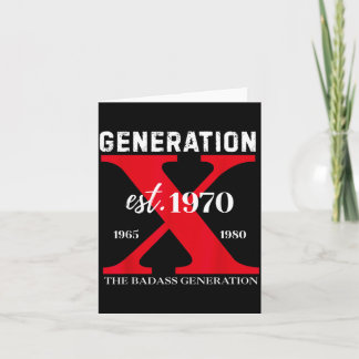 Lustige Gen X 1970, bevor all diese Weicheier gebo Karte