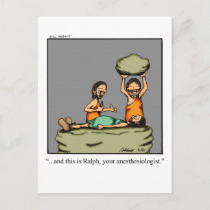 Lustige Genesungskarte Postkarte