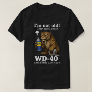 Lustige Geschenke für alte Menschen Lustiges Tie T-Shirt