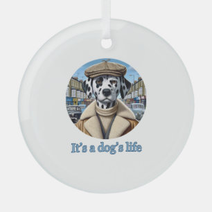 lustige Geschenke für Hundefreunde Klassischer T - Ornament Aus Glas
