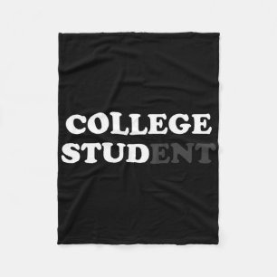 Lustige Geschenke für männliche College-Studenten Fleecedecke