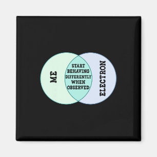 Lustige Geschenke für Wissenschaftslehrer und Kind Magnet