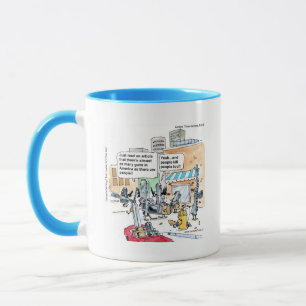 Lustige Geschenke, T-Shirts und Karten, keine Waff Tasse