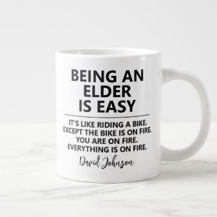 Lustige Geschenkidee für einen älteren JW Pionier- Jumbo-Tasse